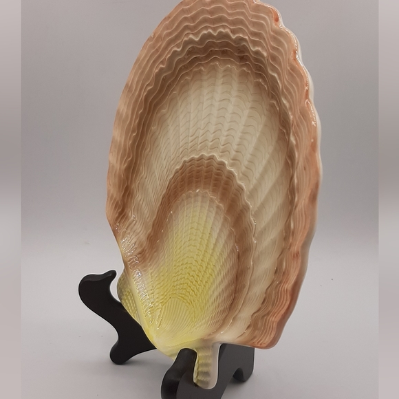 Otagiri Sea Shell Beachcomber Ceramic Plate Trinket Dish Vintage Hand Painted - Picture 3 of 9